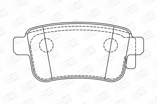 Brake Pad Set, disc brake (573272CH)