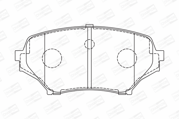 Brake Pad Set, disc brake (573639CH)