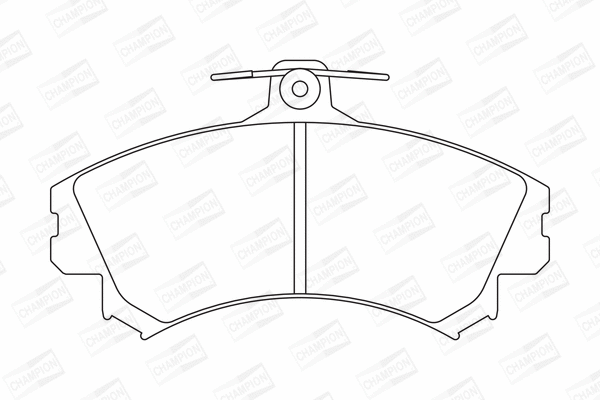 Brake Pad Set, disc brake (571940CH)