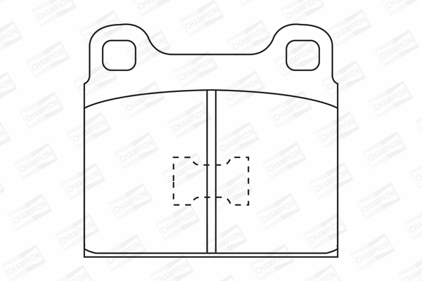 Brake Pad Set, disc brake (571232CH)
