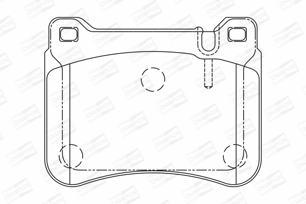 Brake Pad Set, disc brake (573177CH)