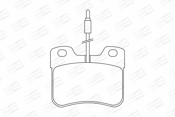 Brake Pad Set, disc brake (571367CH)