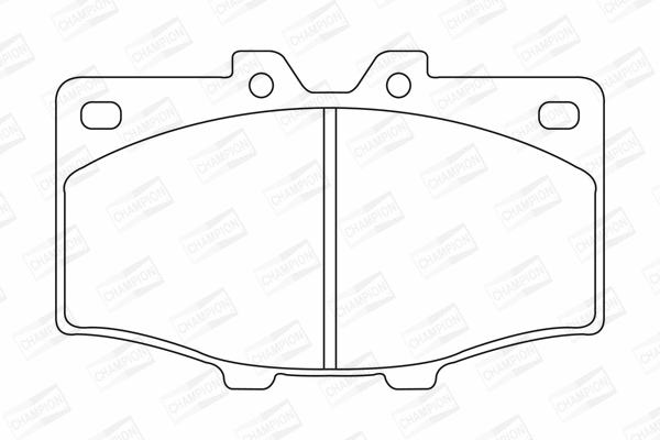 Brake Pad Set, disc brake (572178CH)