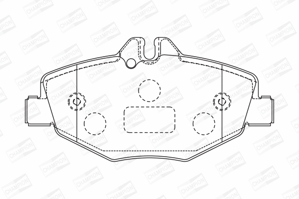 Brake Pad Set, disc brake (573091CH)