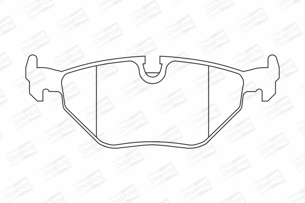 Brake Pad Set, disc brake (571387CH)