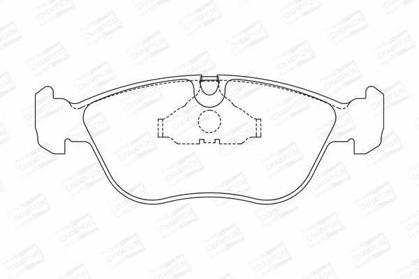 Brake Pad Set, disc brake (571457CH)