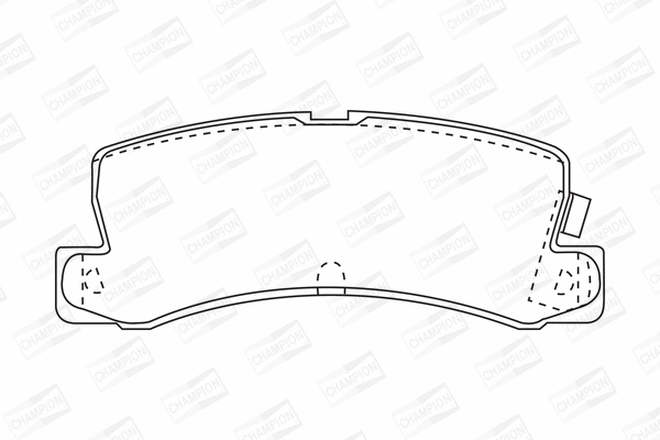 Brake Pad Set, disc brake (572182CH)