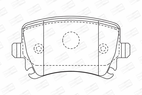 Brake Pad Set, disc brake (573158CH)