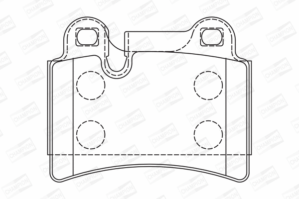 Brake Pad Set, disc brake (573297CH)
