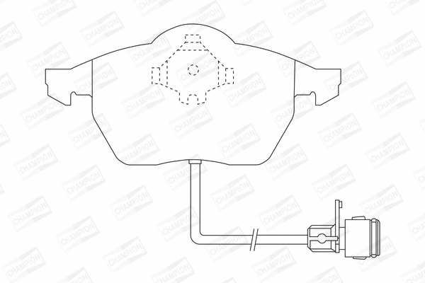 Brake Pad Set, disc brake (571512CH)