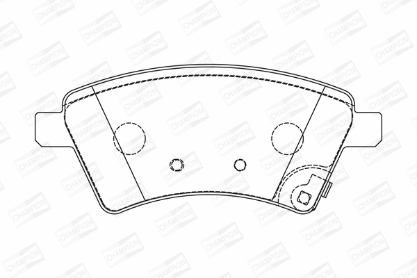 Brake Pad Set, disc brake (573288CH)