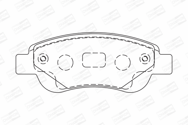 Brake Pad Set, disc brake (573135CH)