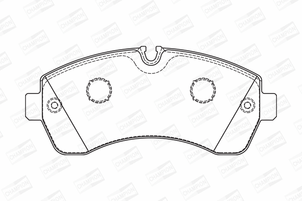 Brake Pad Set, disc brake (573726CH)