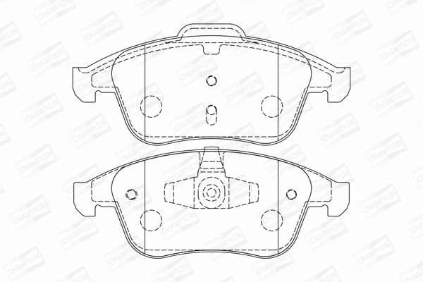 Brake Pad Set, disc brake (573243CH)