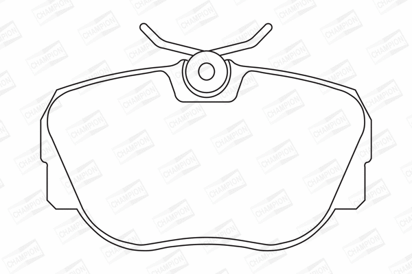 Brake Pad Set, disc brake (571352CH)