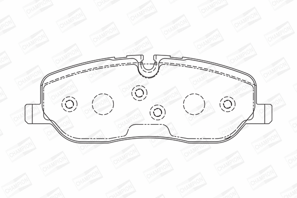 Brake Pad Set, disc brake (572521CH)