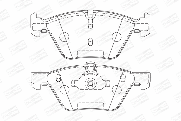 Brake Pad Set, disc brake (573151CH)