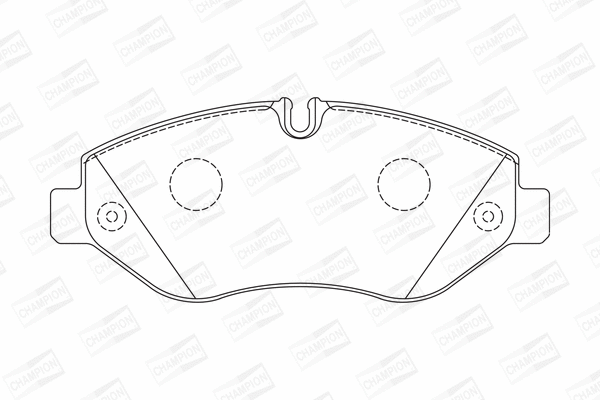 Brake Pad Set, disc brake (573739CH)