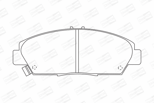 Brake Pad Set, disc brake (572350CH)