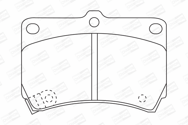 Brake Pad Set, disc brake (572145CH)