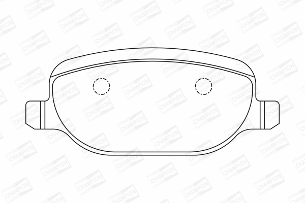 Brake Pad Set, disc brake (573252CH)