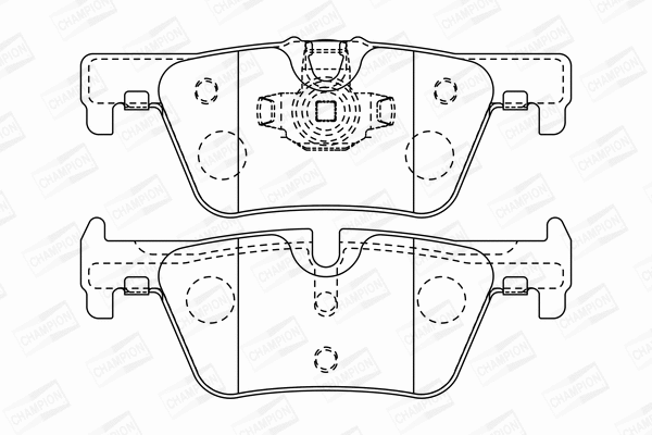 Brake Pad Set, disc brake (573401CH)