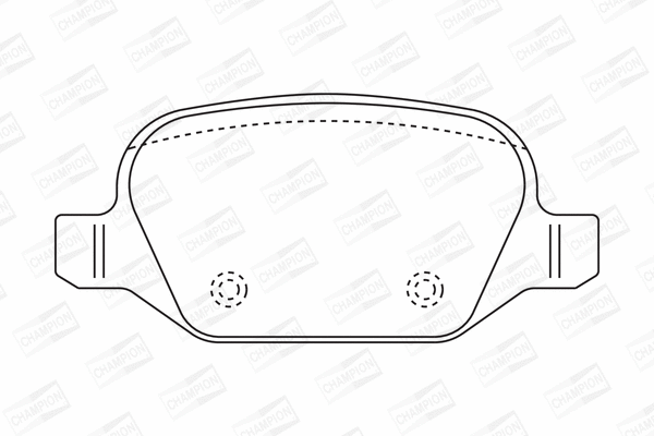 Brake Pad Set, disc brake (573014CH)