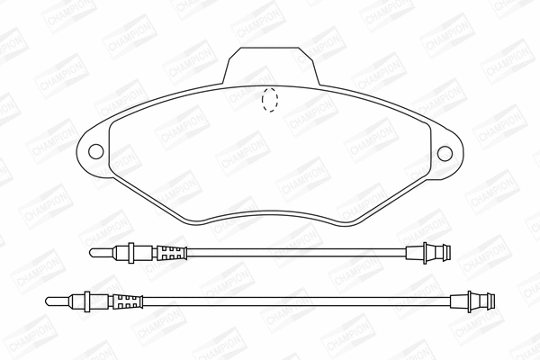 Brake Pad Set, disc brake (571757CH)