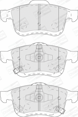 Brake Pad Set, disc brake (573806CH)