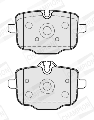 Brake Pad Set, disc brake (573878CH)