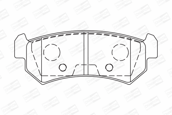 Brake Pad Set, disc brake (573216CH)