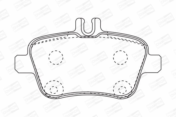 Brake Pad Set, disc brake (573370CH)