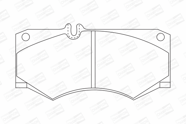 Brake Pad Set, disc brake (571272CH)