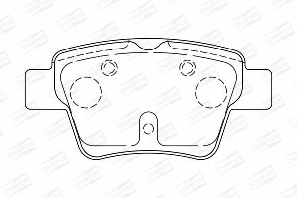 Brake Pad Set, disc brake (573235CH)