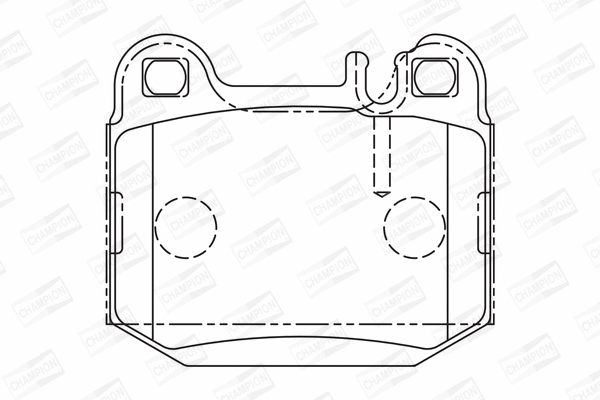 Brake Pad Set, disc brake (573147CH)