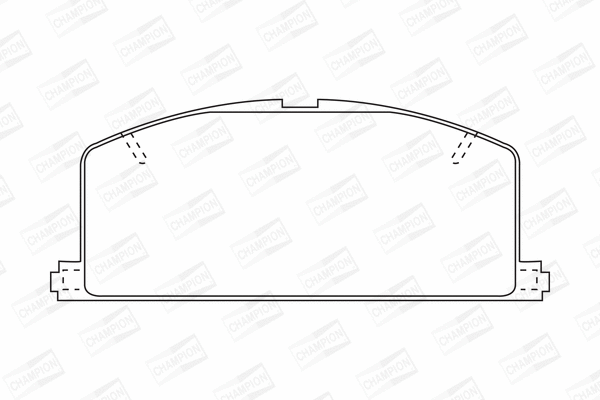 Brake Pad Set, disc brake (572255CH)