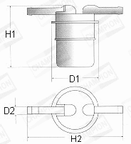 Fuel Filter (L103/606)