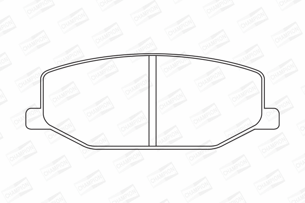 Brake Pad Set, disc brake (572226CH)