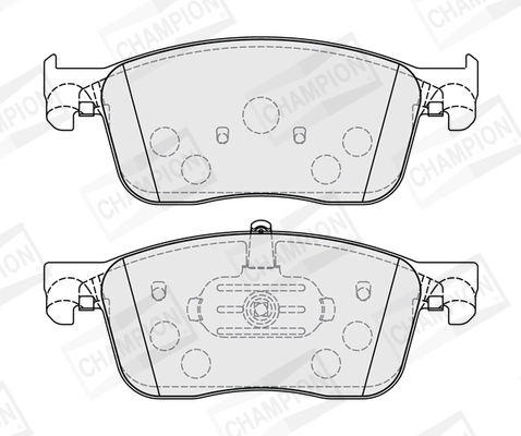 Brake Pad Set, disc brake (573862CH)