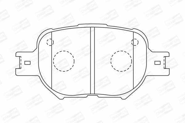 Brake Pad Set, disc brake (572517CH)