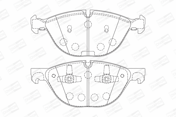 Brake Pad Set, disc brake (573317CH)