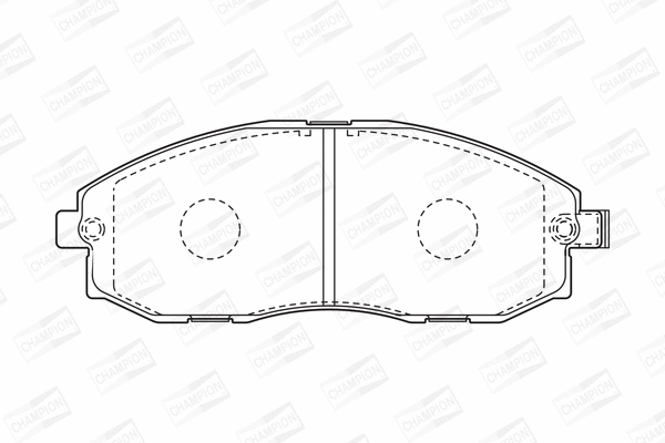 Brake Pad Set, disc brake (572442CH)