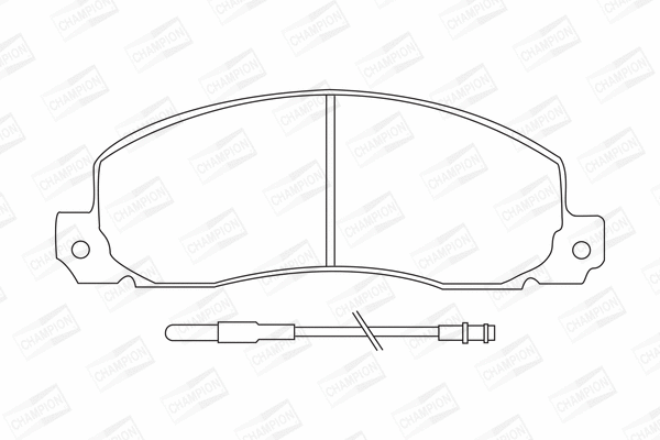 Brake Pad Set, disc brake (571306CH)