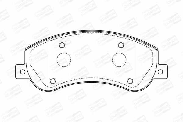 Brake Pad Set, disc brake (573275CH)