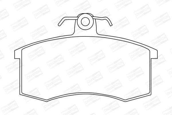 Brake Pad Set, disc brake (571346CH)