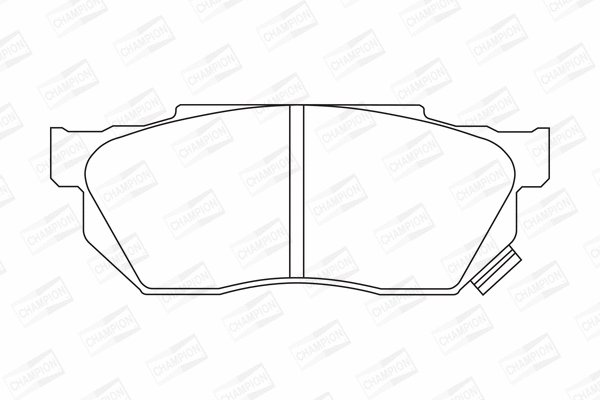 Brake Pad Set, disc brake (572238CH)