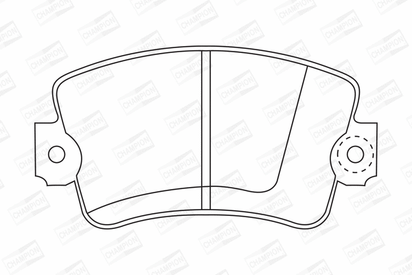 Brake Pad Set, disc brake (571246CH)