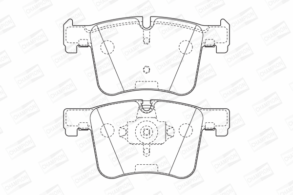 Brake Pad Set, disc brake (573432CH)