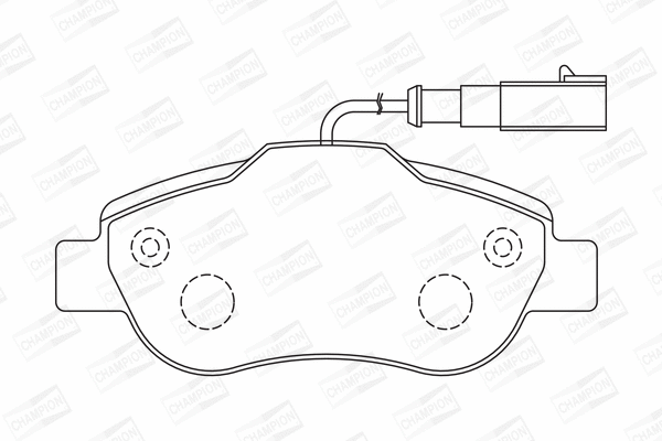 Brake Pad Set, disc brake (573266CH)