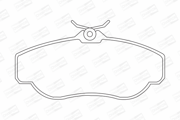 Brake Pad Set, disc brake (571937CH)